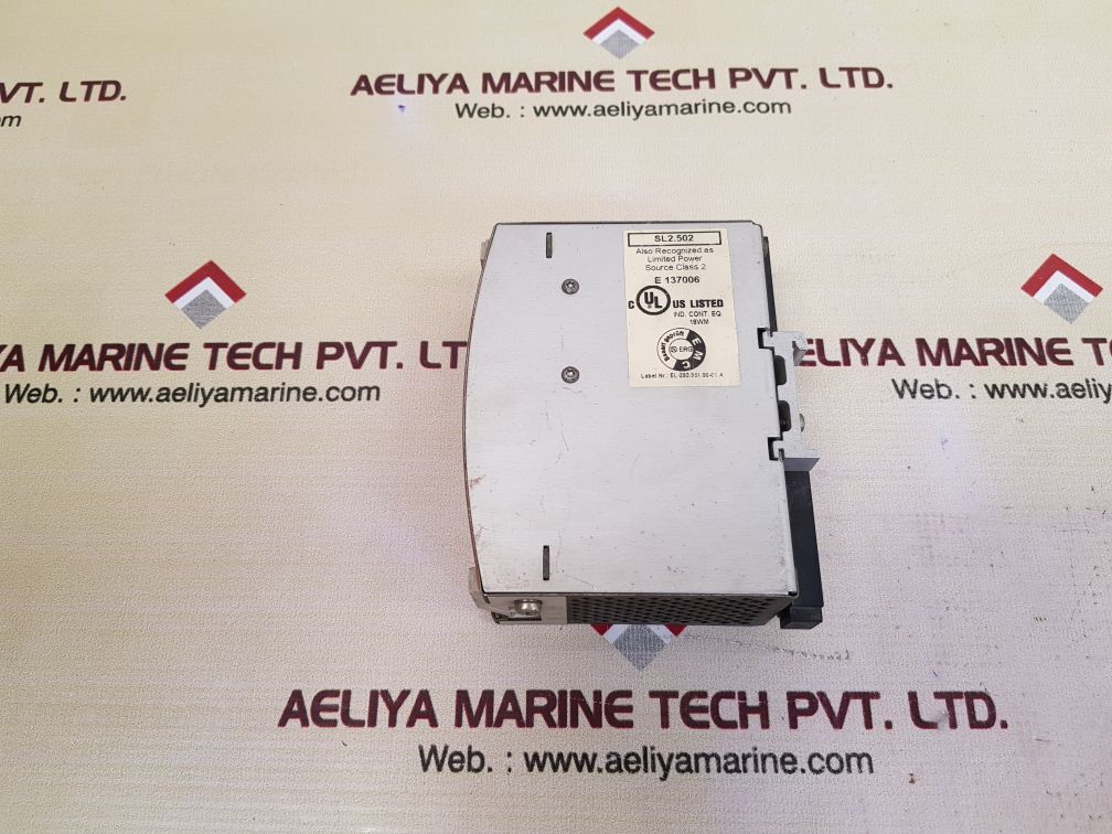 Ifm sl2.502 dn 2011 24vdc/2.5a power supply