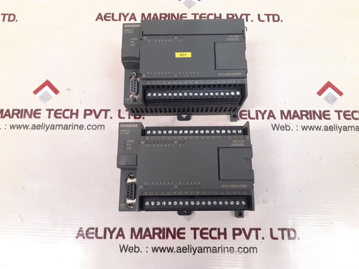 Siemens 6es7 214-1ad23-0xb0 cpu module 