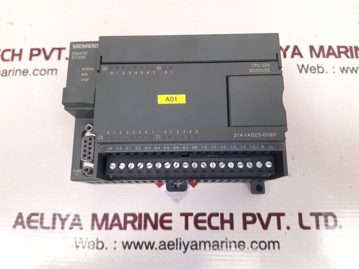 Siemens 6es7 214-1ad23-0xb0 cpu module 