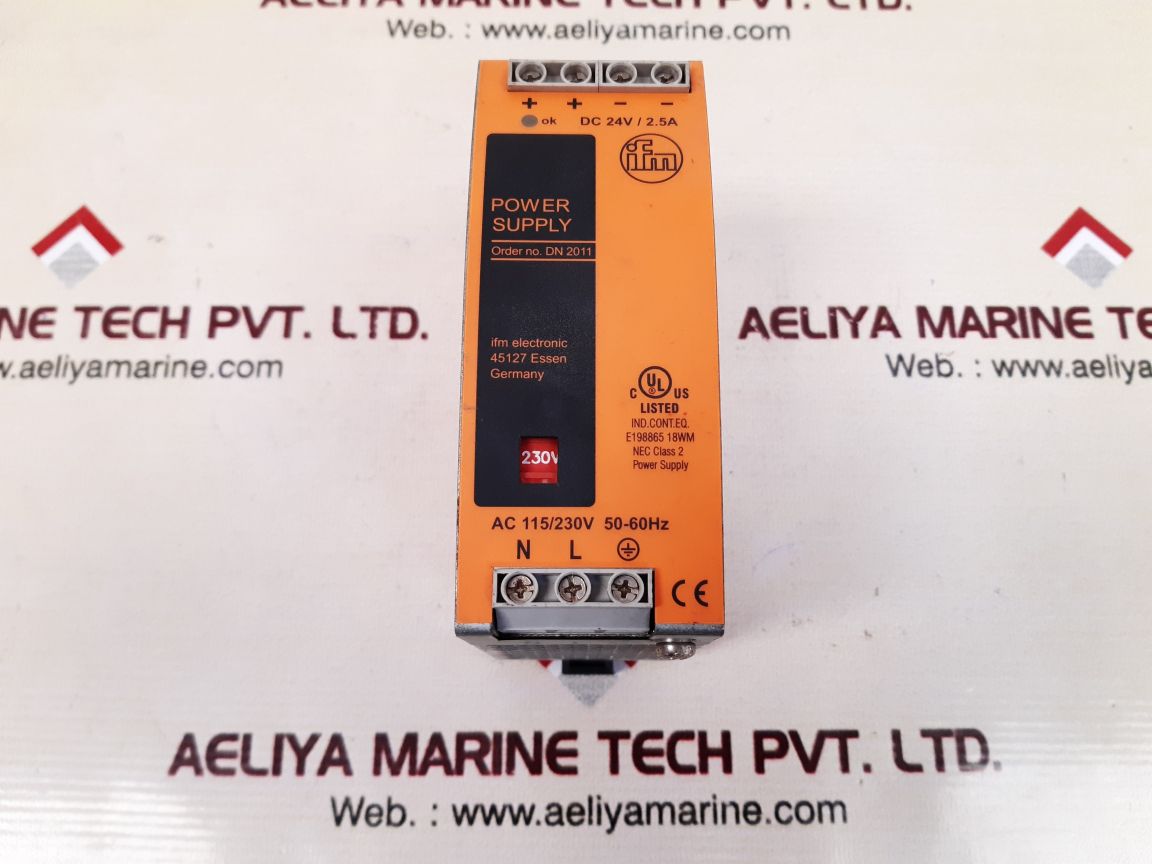 Ifm electronic dn 2011 power supply