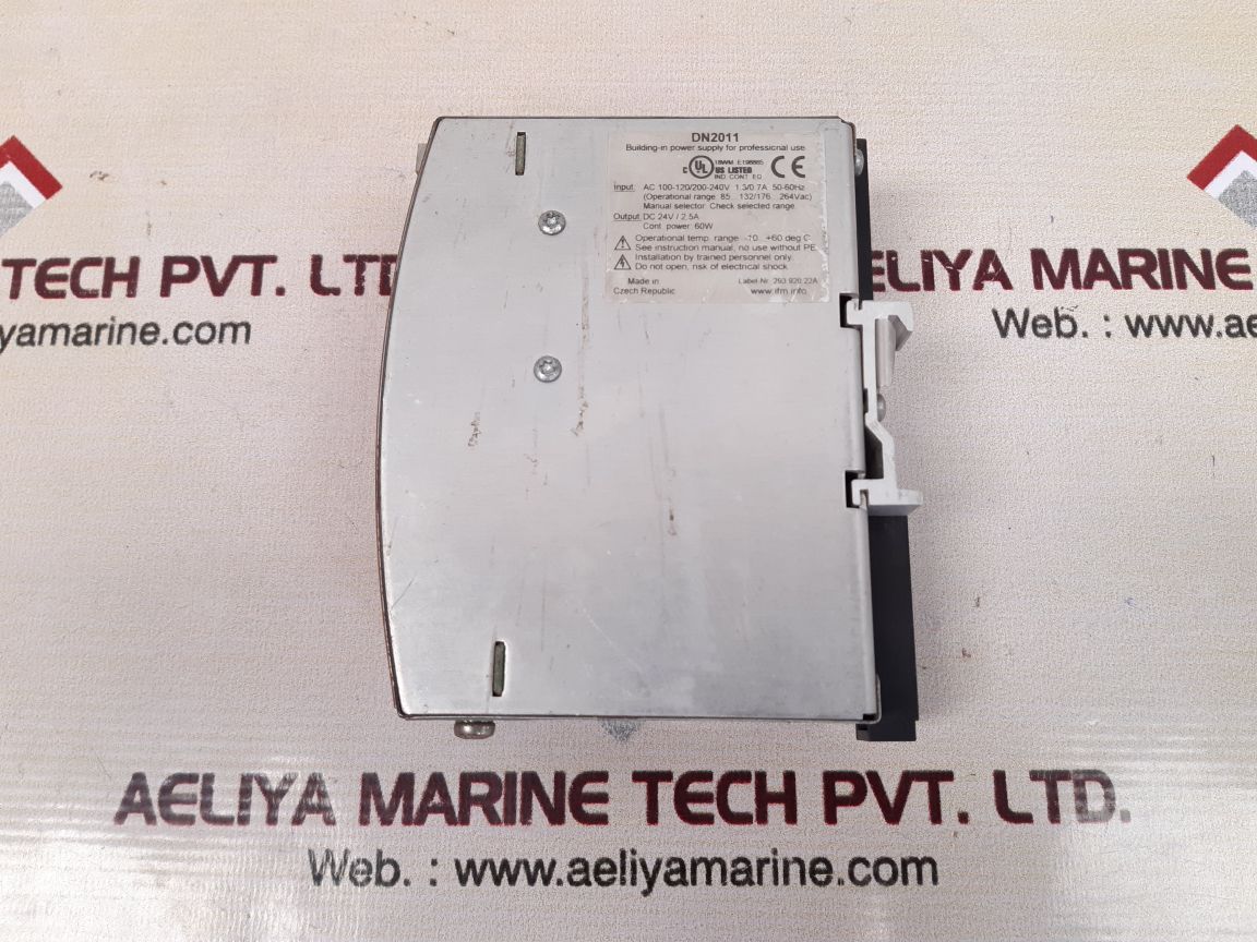 Ifm electronic dn 2011 power supply
