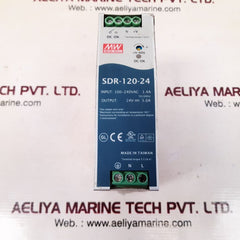 Mean well sdr-120-24 power supply used