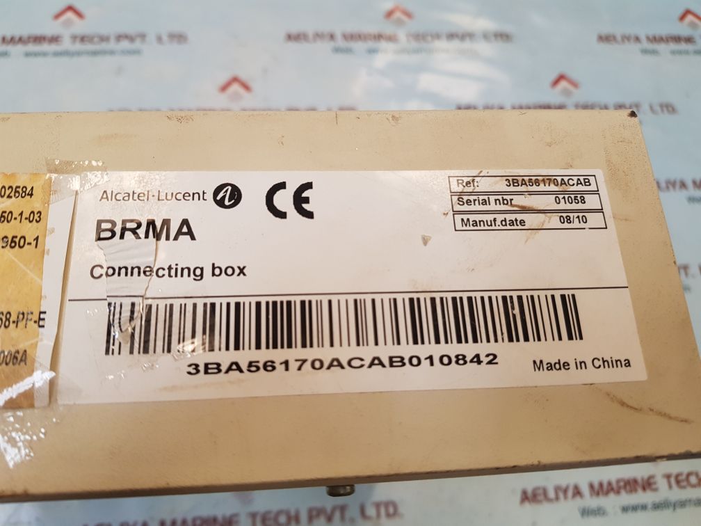 Alcatel-lucent brma 10base-t/100base-tx connecting box 3ba56170acab010842