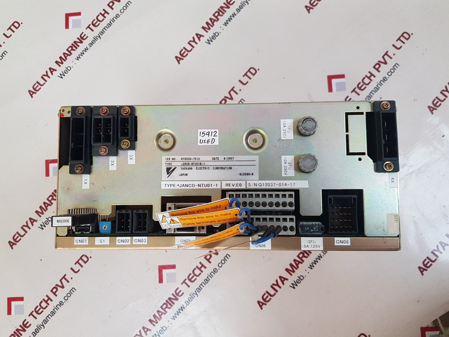 Yaskawa electric jzrcr-ntu01b-1 power supply jancd-ntu01-1