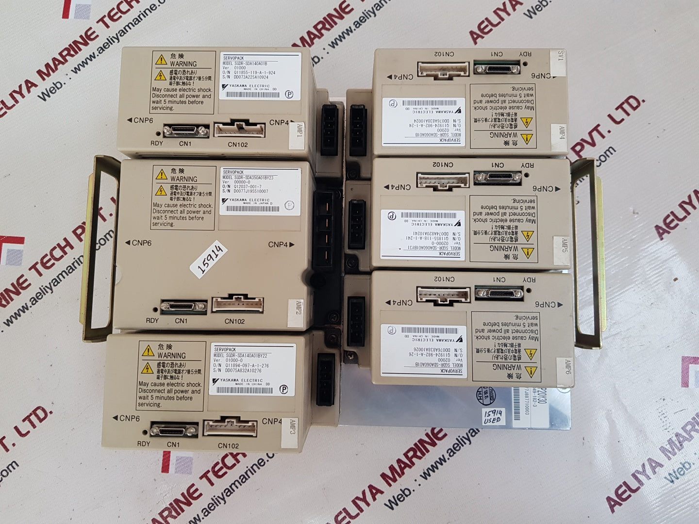 Yaskawa sgdr-hp20y30 robot servopack unit 