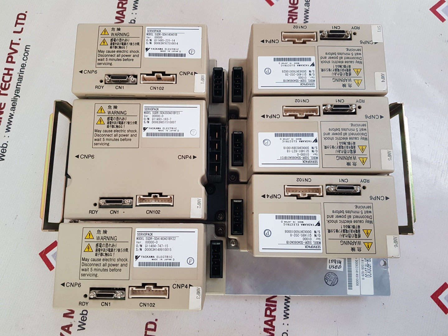 Yaskawa sgdr-hp20y30 robot servopack unit 