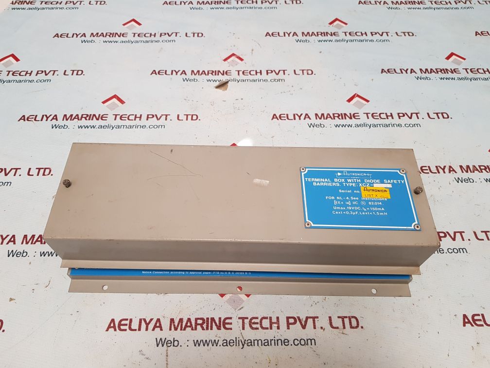 Autronica xcz terminal box