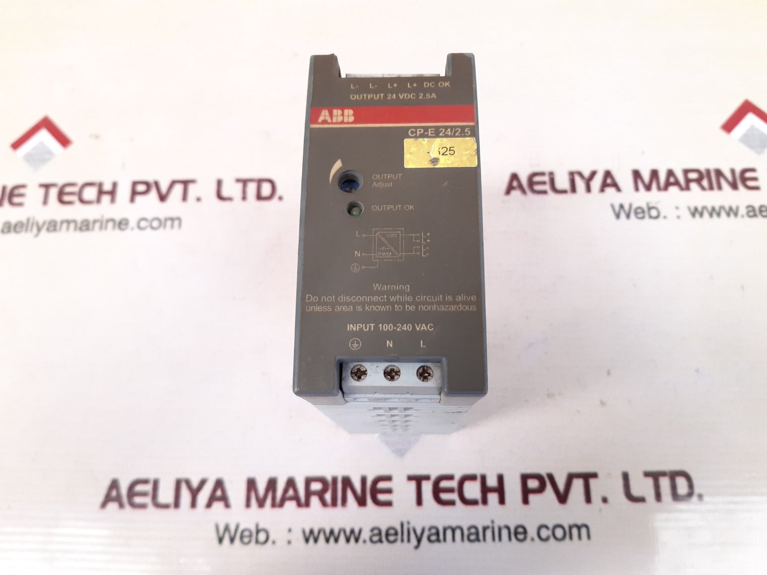 Abb cp-e 24/2.5 switch mode power supply 24vdc/2.5a