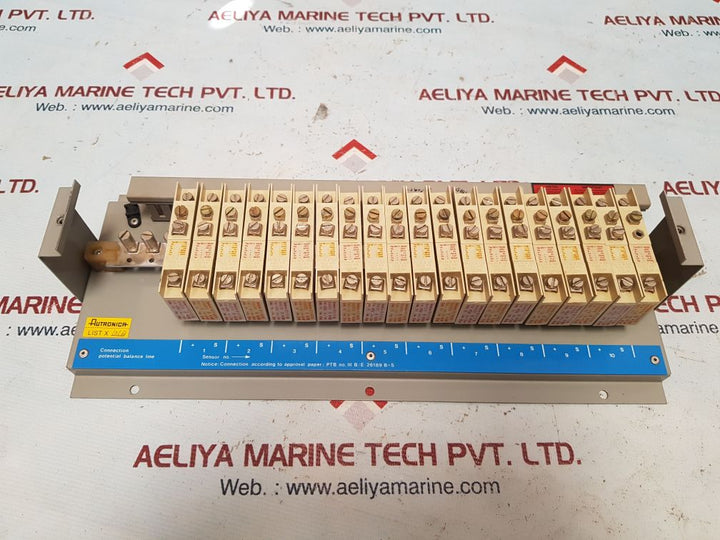 Autronica xcz-001 terminal box with diode safety barriers