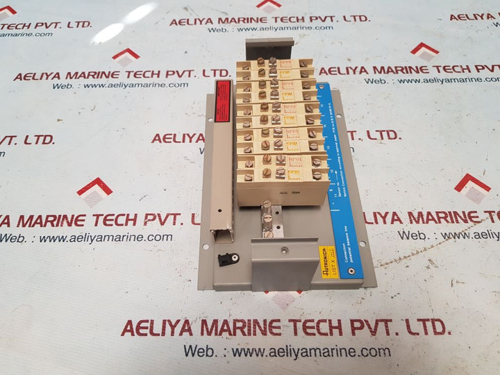 Autronica xcz-002 terminal box with diode safety barriers