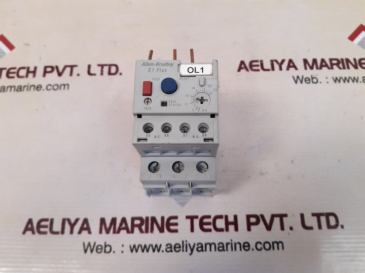 Allen-bradley e1 plus 193-eeeb overload relay ser b
