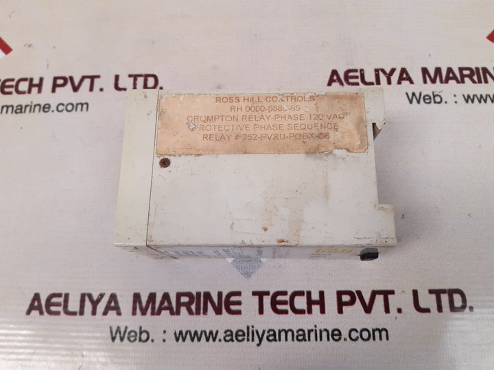Crompton 252-pvru protection relay