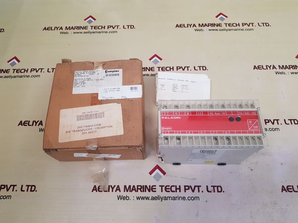Crompton 256-twmw watt transducer 60hz 