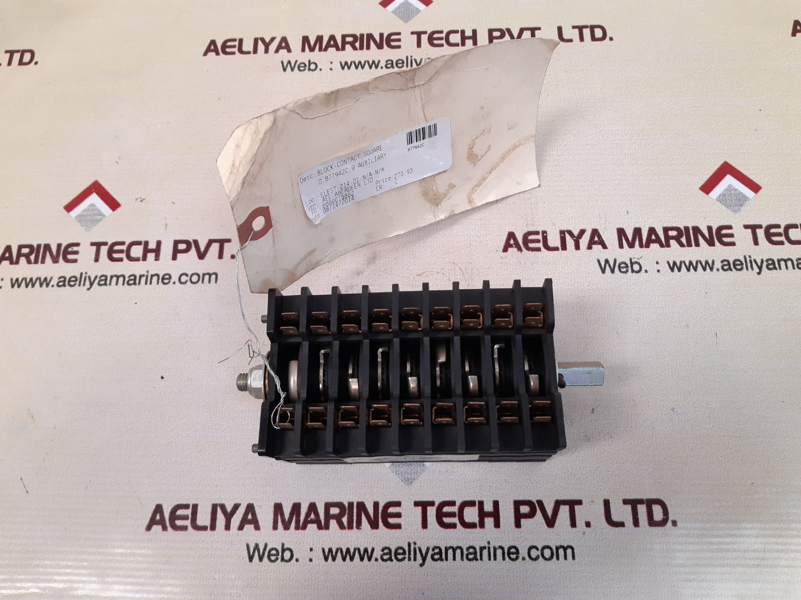 Square d 877942c contact block