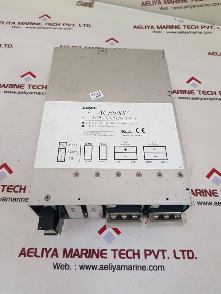 Cosel ace900f ac9-002h2h-00 w power supply