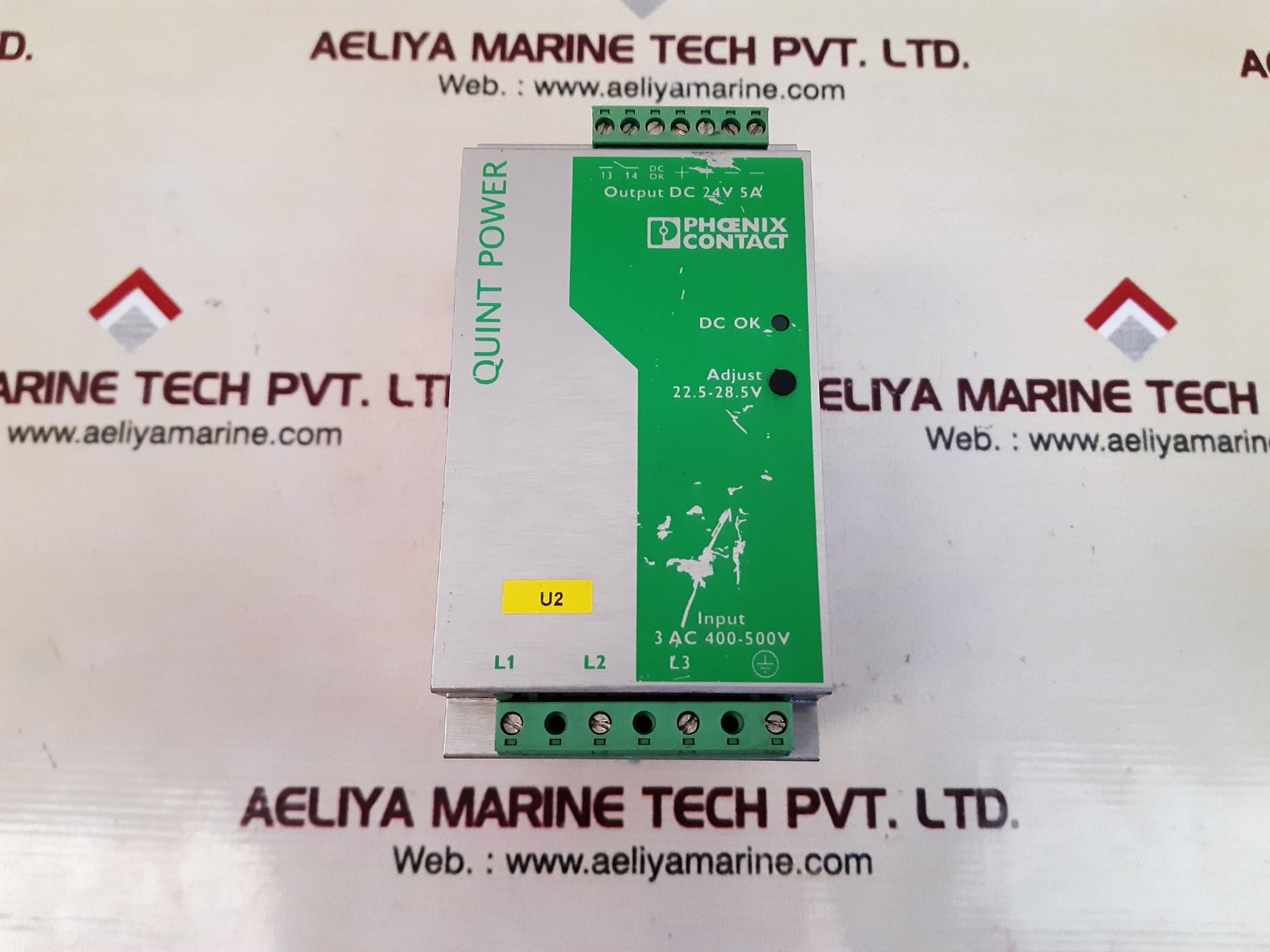 Phoenix contact quint-ps-3x400-500ac/24dc/5 power supply