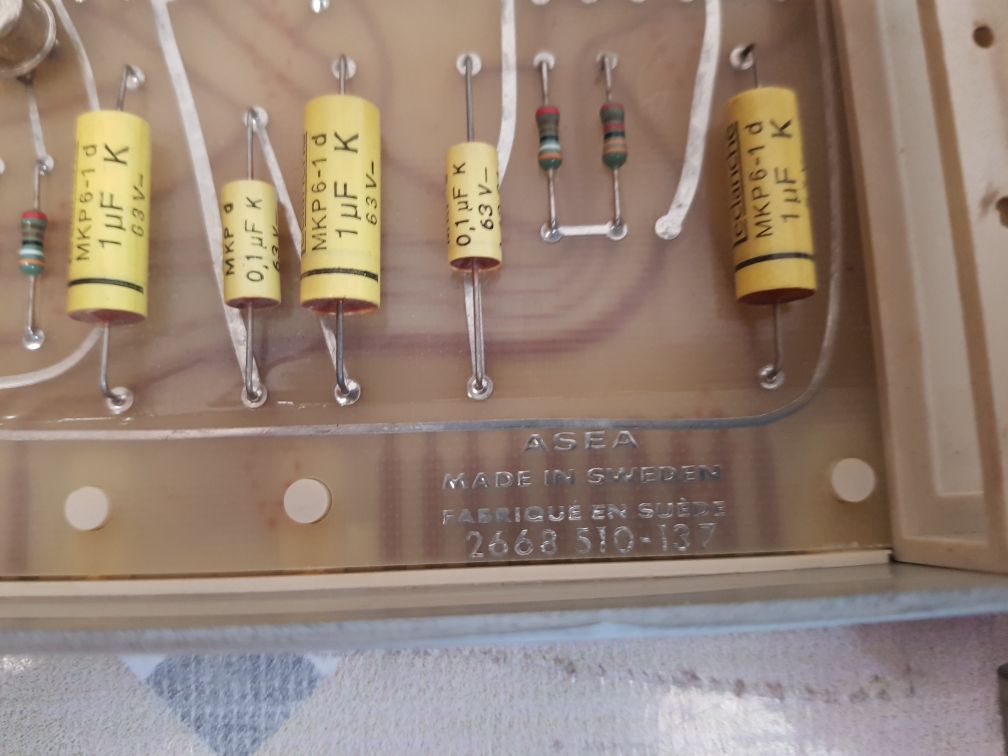 Asea qmvu 501 pcb card