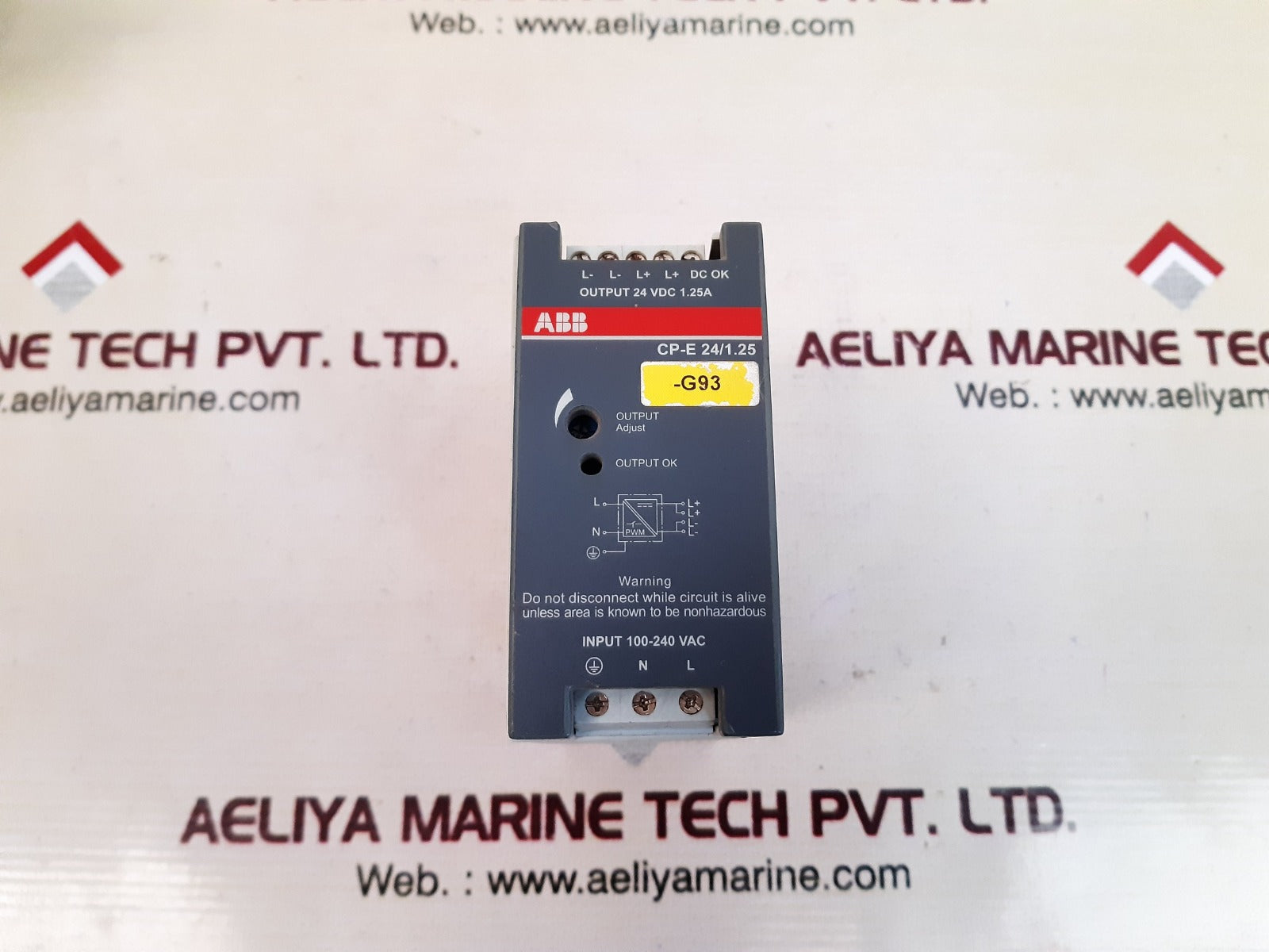Abb cp-e 24/1.25 switch mode power supply 