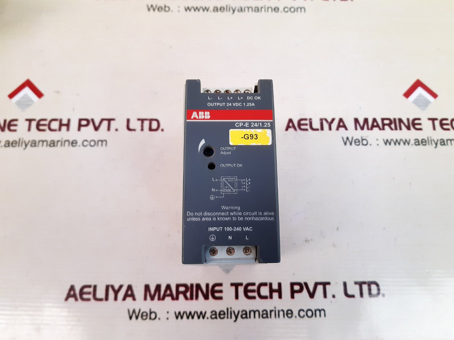 Abb cp-e 24/1.25 switch mode power supply 