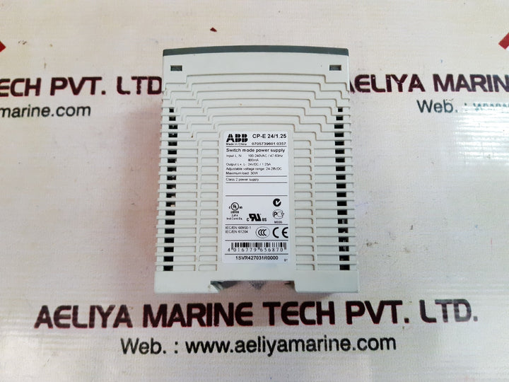 Abb cp-e 24/1.25 switch mode power supply 