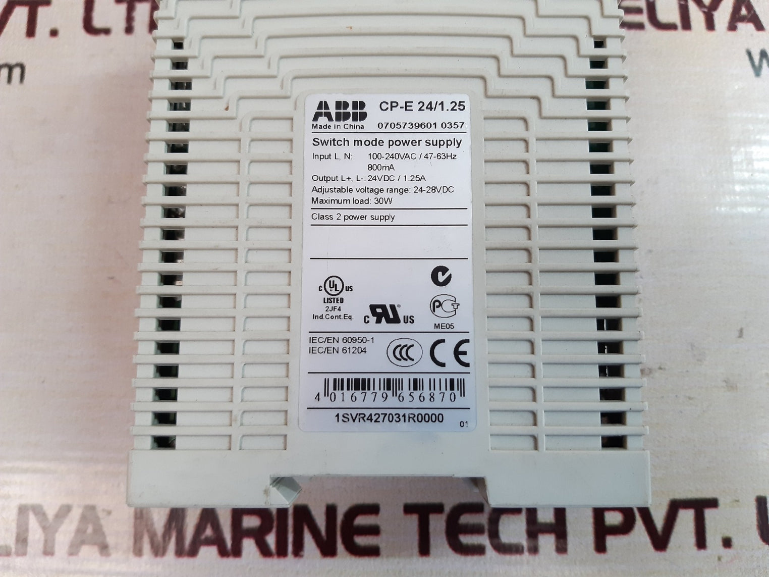Abb cp-e 24/1.25 switch mode power supply 