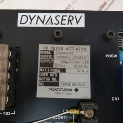 Yokogawa dynaserv sr5030b82-2sn*1c/l1d96422 dd servo actuator