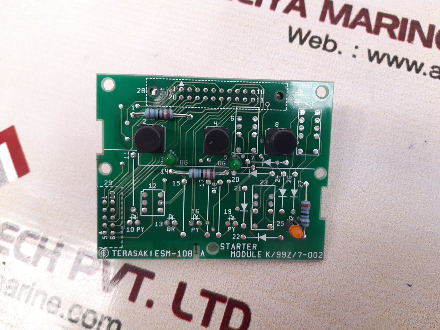 Terasaki esm-108 starter module k/99z/7-002