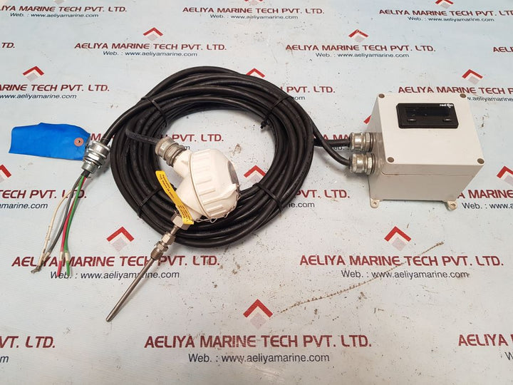 Red lion enc8 astic enclosures with pyromation temperature sensor 