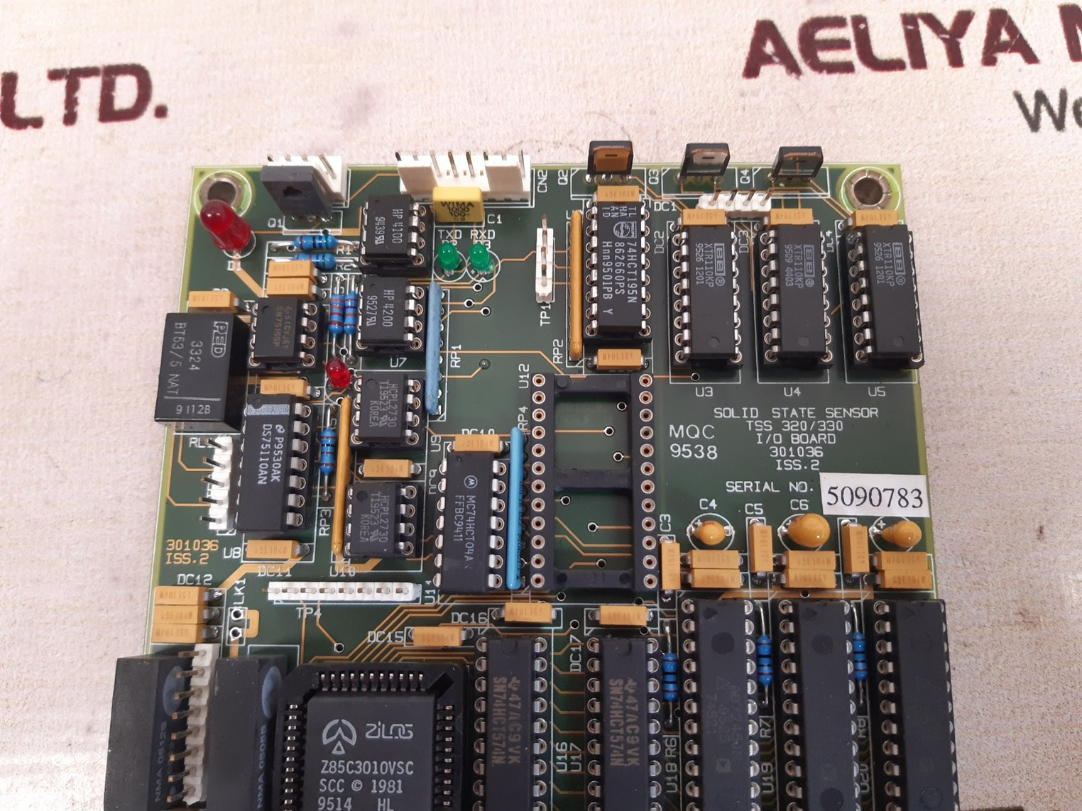 301036 solid state sensor i/o board mqc 9538