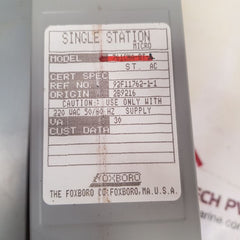 Foxboro 761cna-bt single station micro controller module 