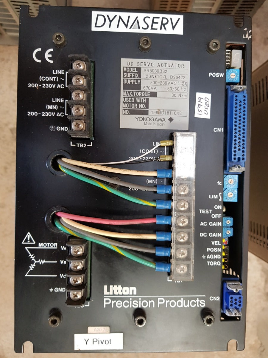 Yokogawa dynaserv sr5030b82-2sn*1c/l1d96422 dd servo actuator