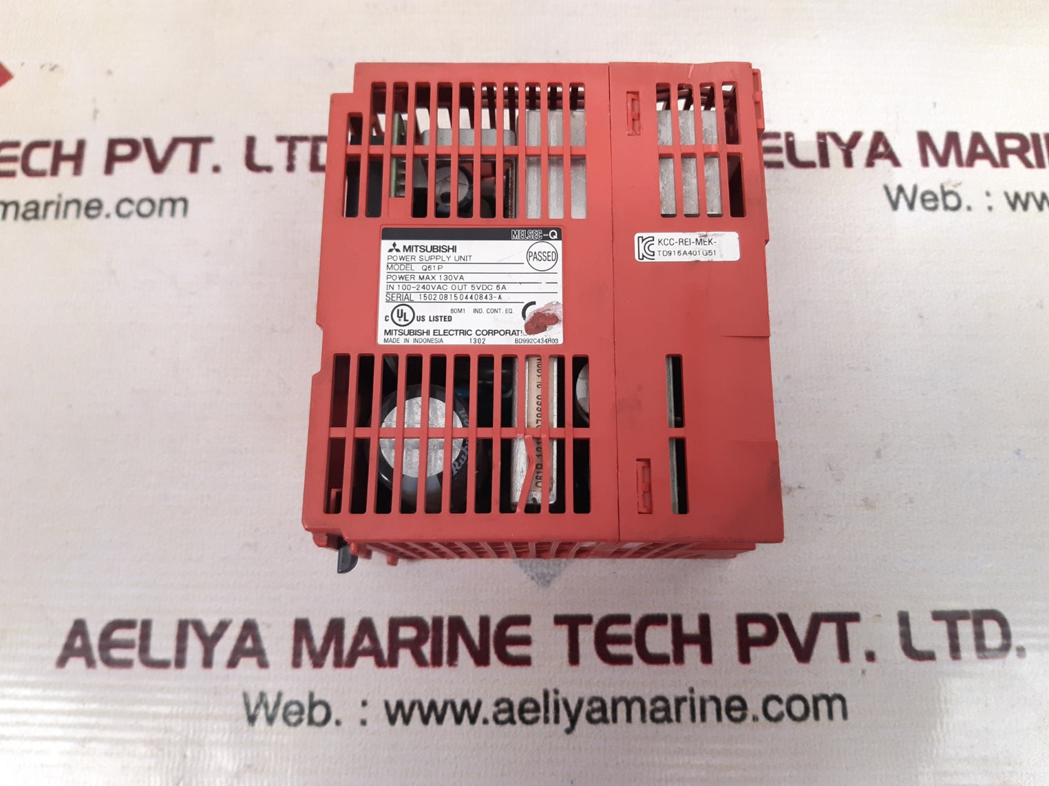 Mitsubishi melsec-q q61p power supply unit 100-240vac