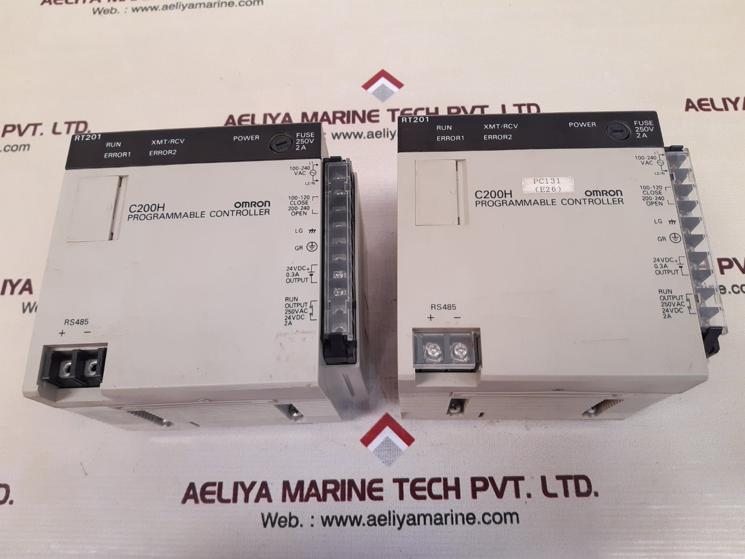 Omron c200h-rt201 programmable controller 