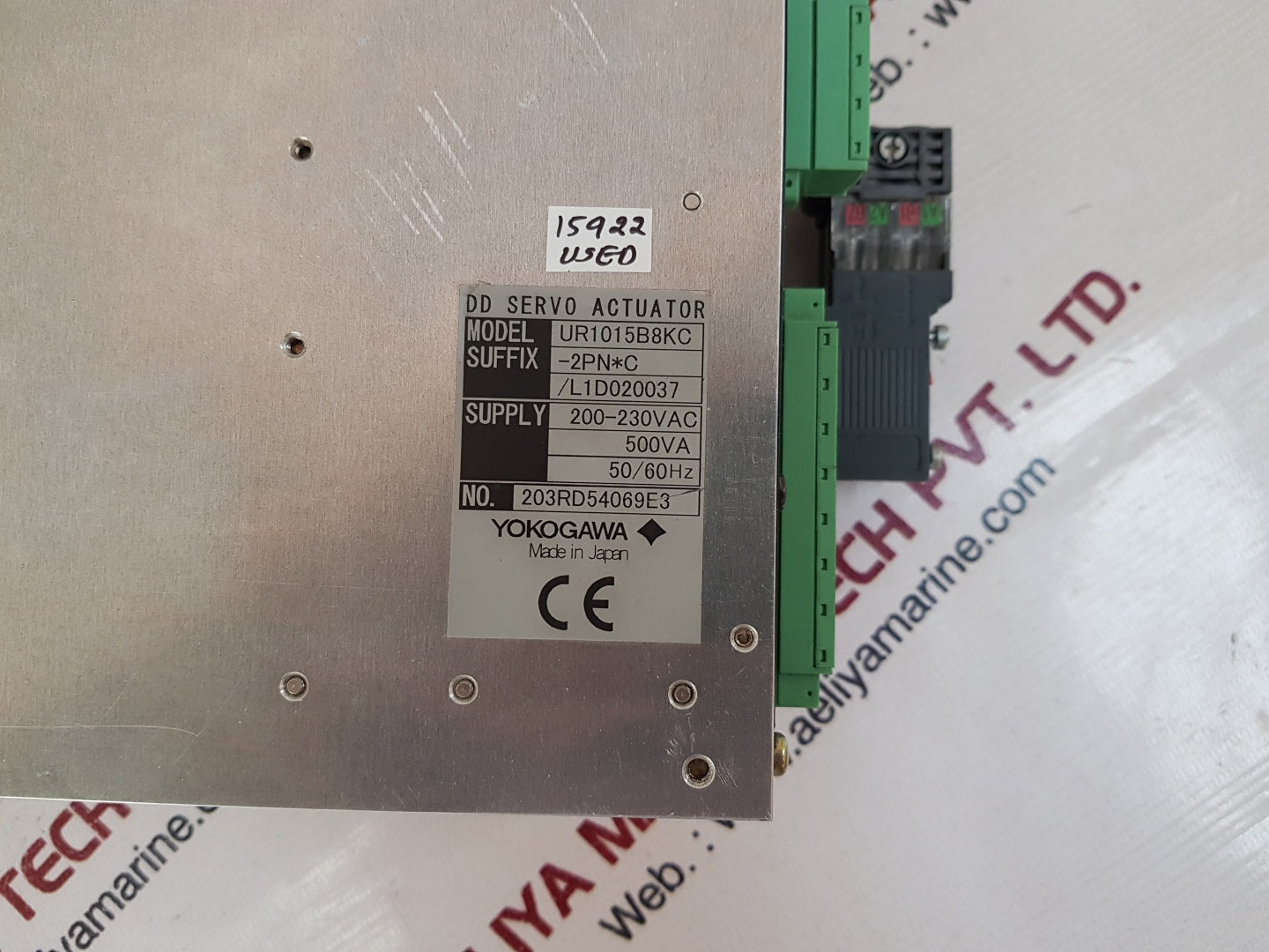 Yokogawa ur1015b8kc-2pn*c dd servo actuator