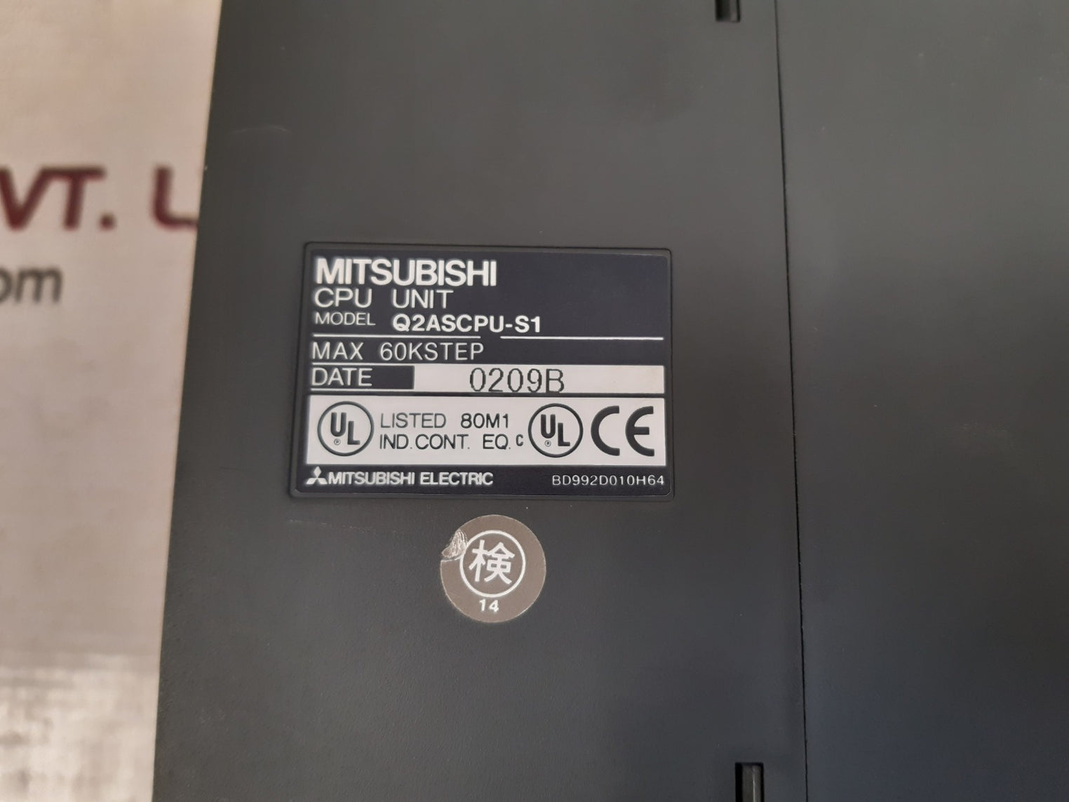 Mitsubishi q2ascpu-s1 cpu unit 