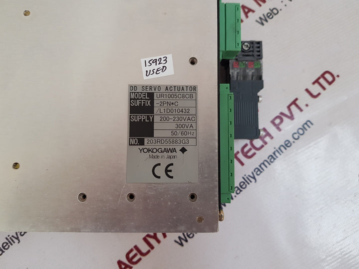 Yokogawa ur1005c8cb-2pn*c dd servo actuator