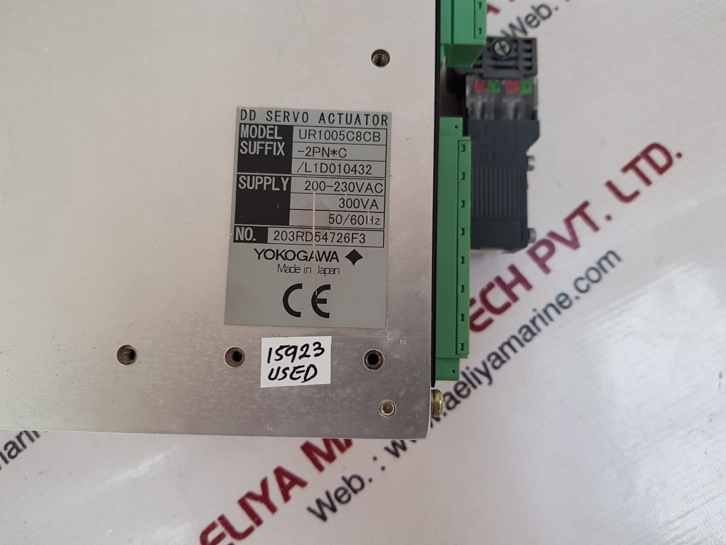 Yokogawa ur1005c8cb-2pn*c dd servo actuator