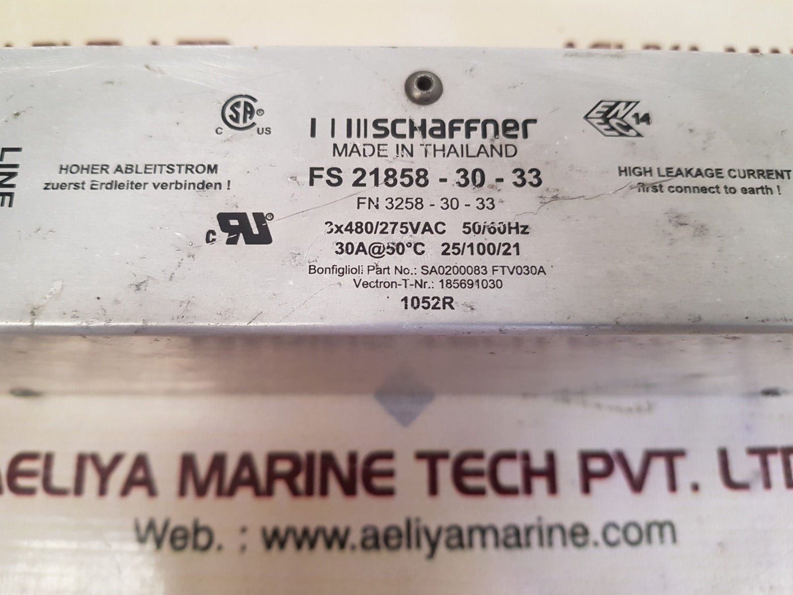 Schaffner fn 3258-30-33 power line filters