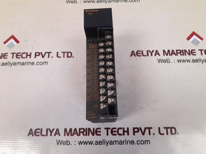 Mitsubishi a1s68dav d/a converter unit 