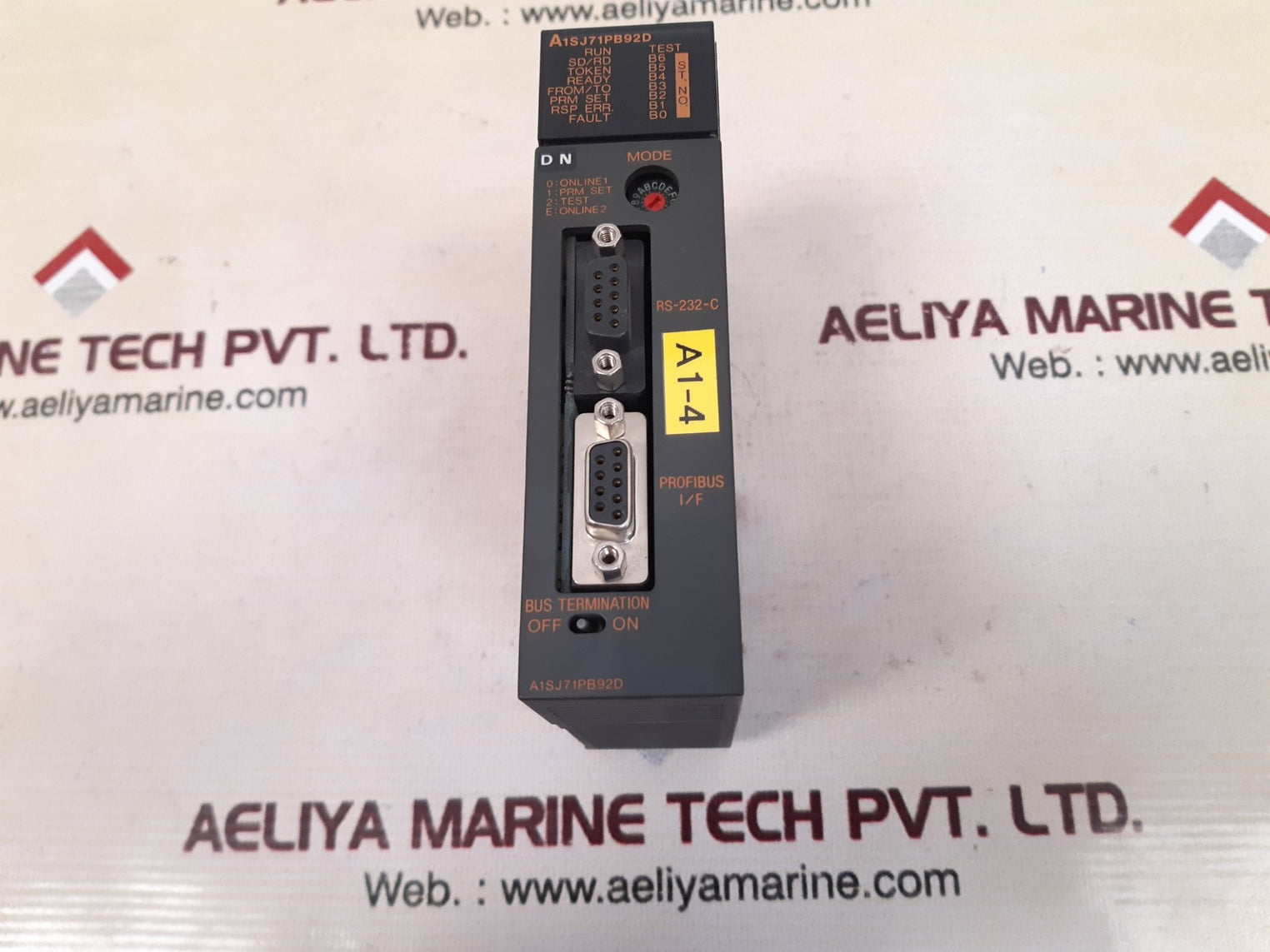Mitsubishi a1sj71pb92d profibus i/f unit 