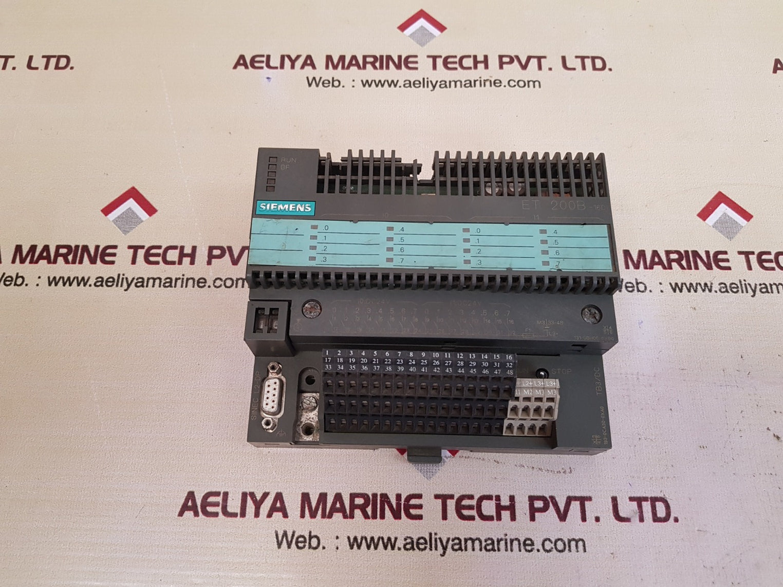 Siemens et200b-16di 131-0bh00-0xb0 module with 193-0ca30-0xa0 terminal block
