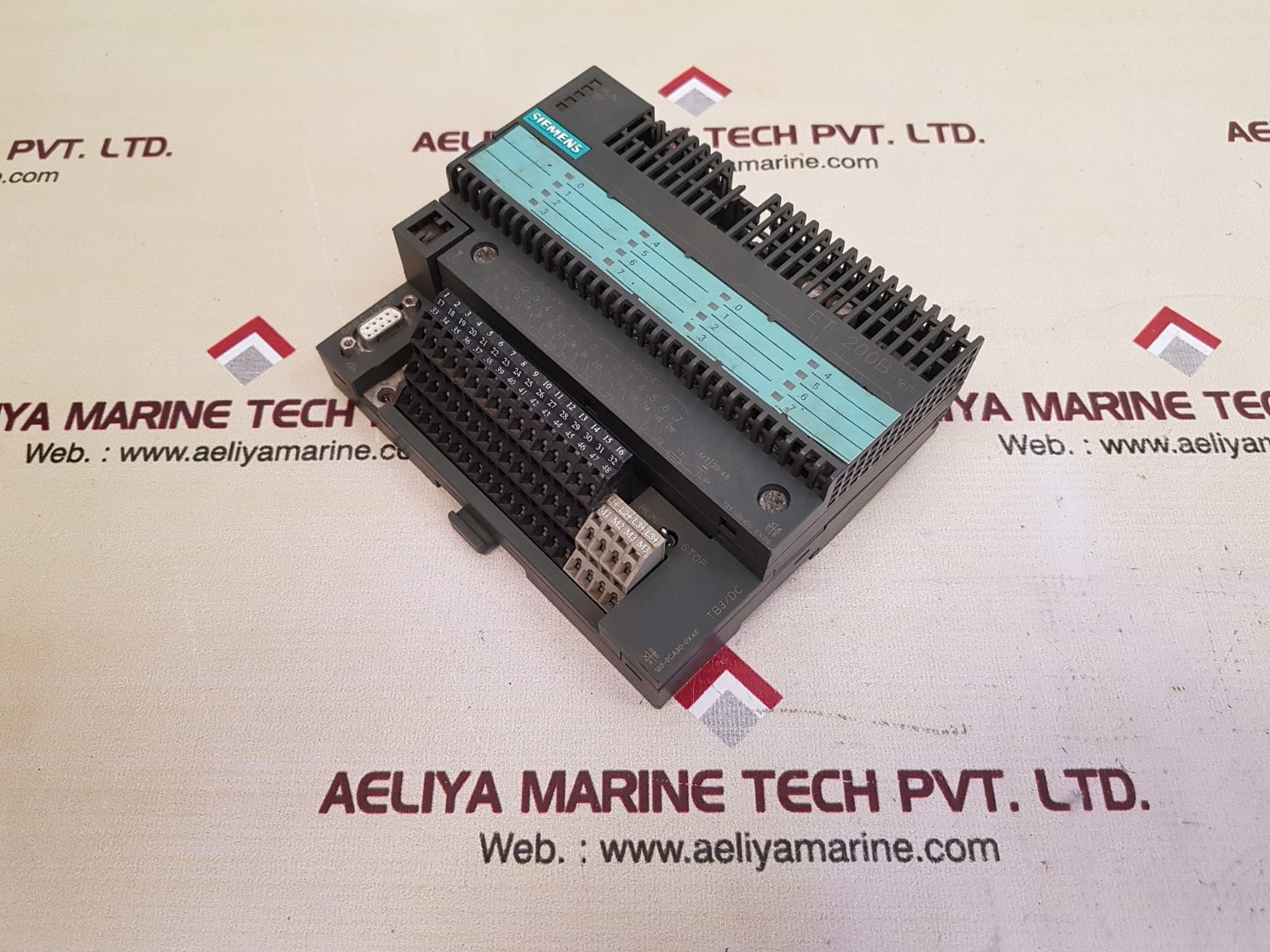 Siemens et200b-16di 131-0bh00-0xb0 module with 193-0ca30-0xa0 terminal block
