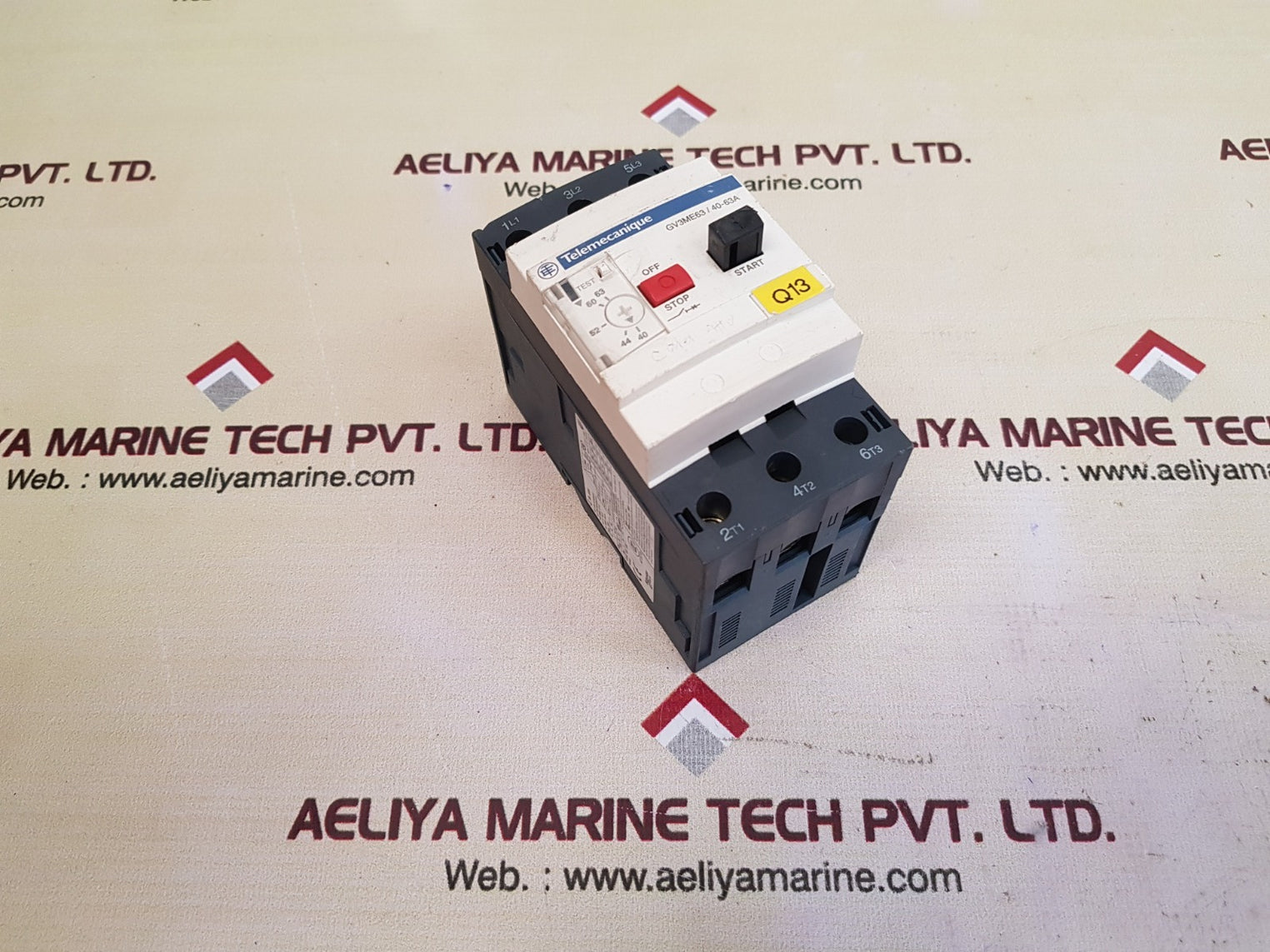Telemecanique gv3me63/40-63a motor circuit breaker