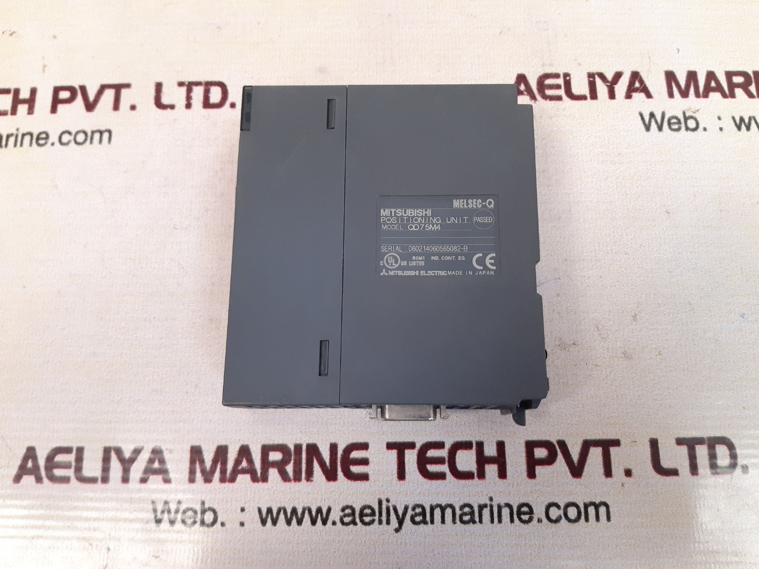 Mitsubishi qd75m4 positioning unit 