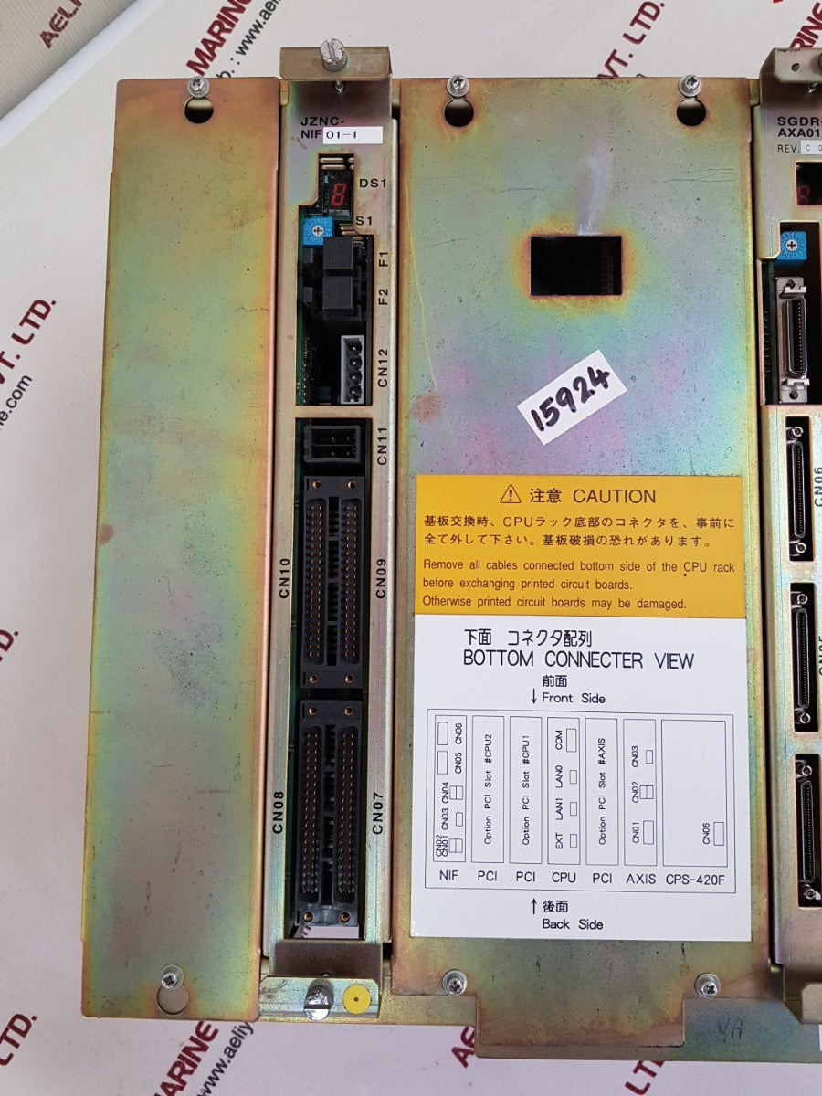 Yaskawa jznc-nrk01-1/jznc-nrk51-1 servo unit with fuji cps-420f power supply 