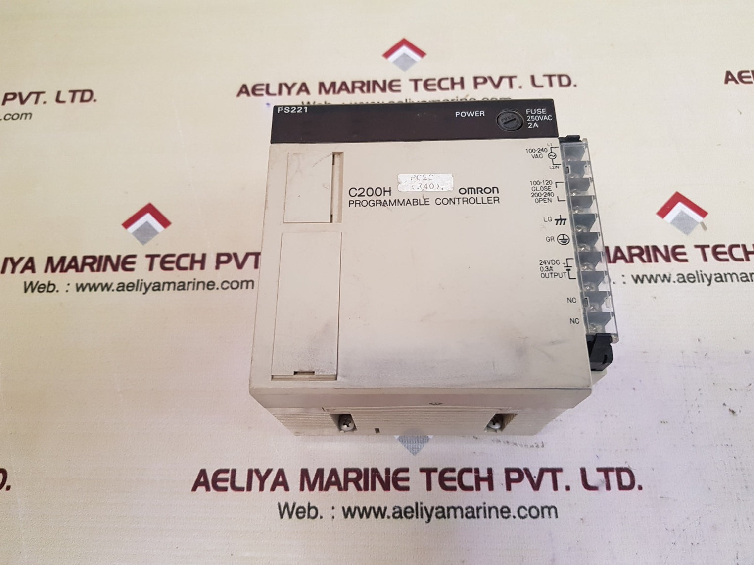 Omron c200h- ps221 power supply unit 100-120/200-240vac 50/60hz 100va 