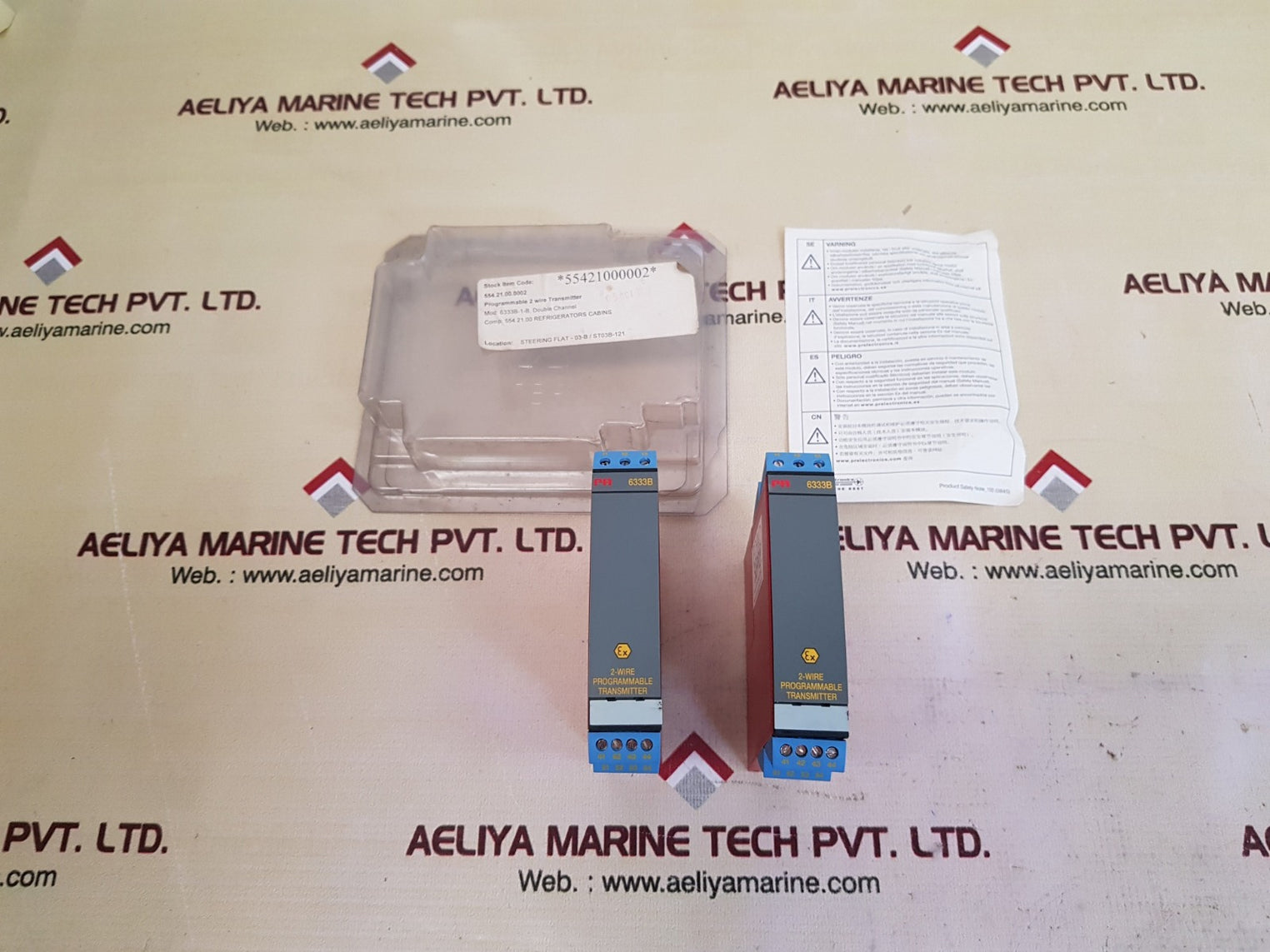 Pr electronics 6333b 2- wire programmable transmitter