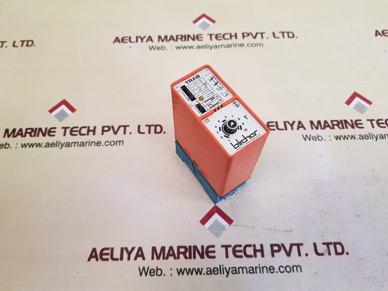 Bircher trab vde 0435 safety relay