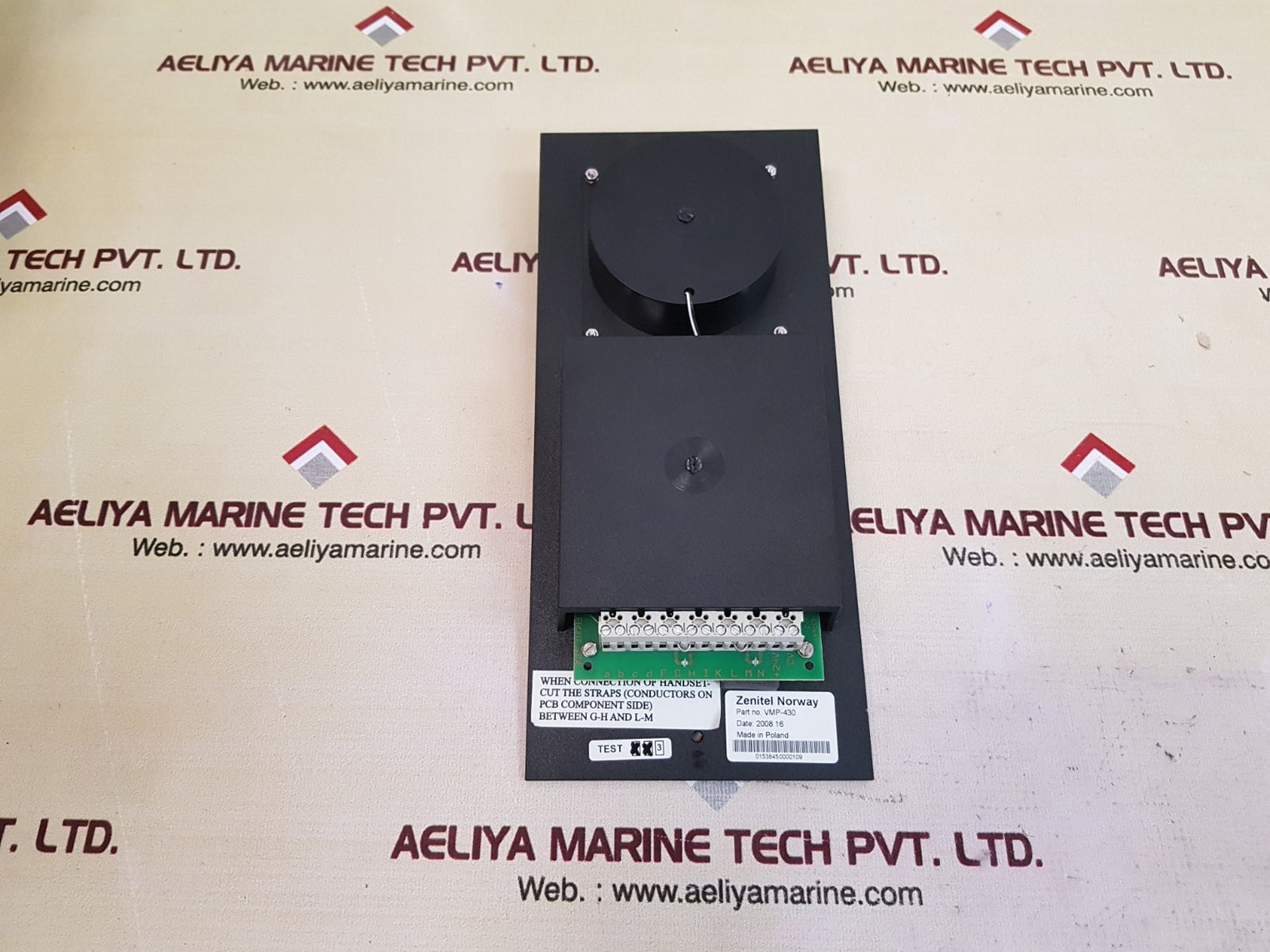 Zenitel vingtor vmp-430 main station for flush mounting 