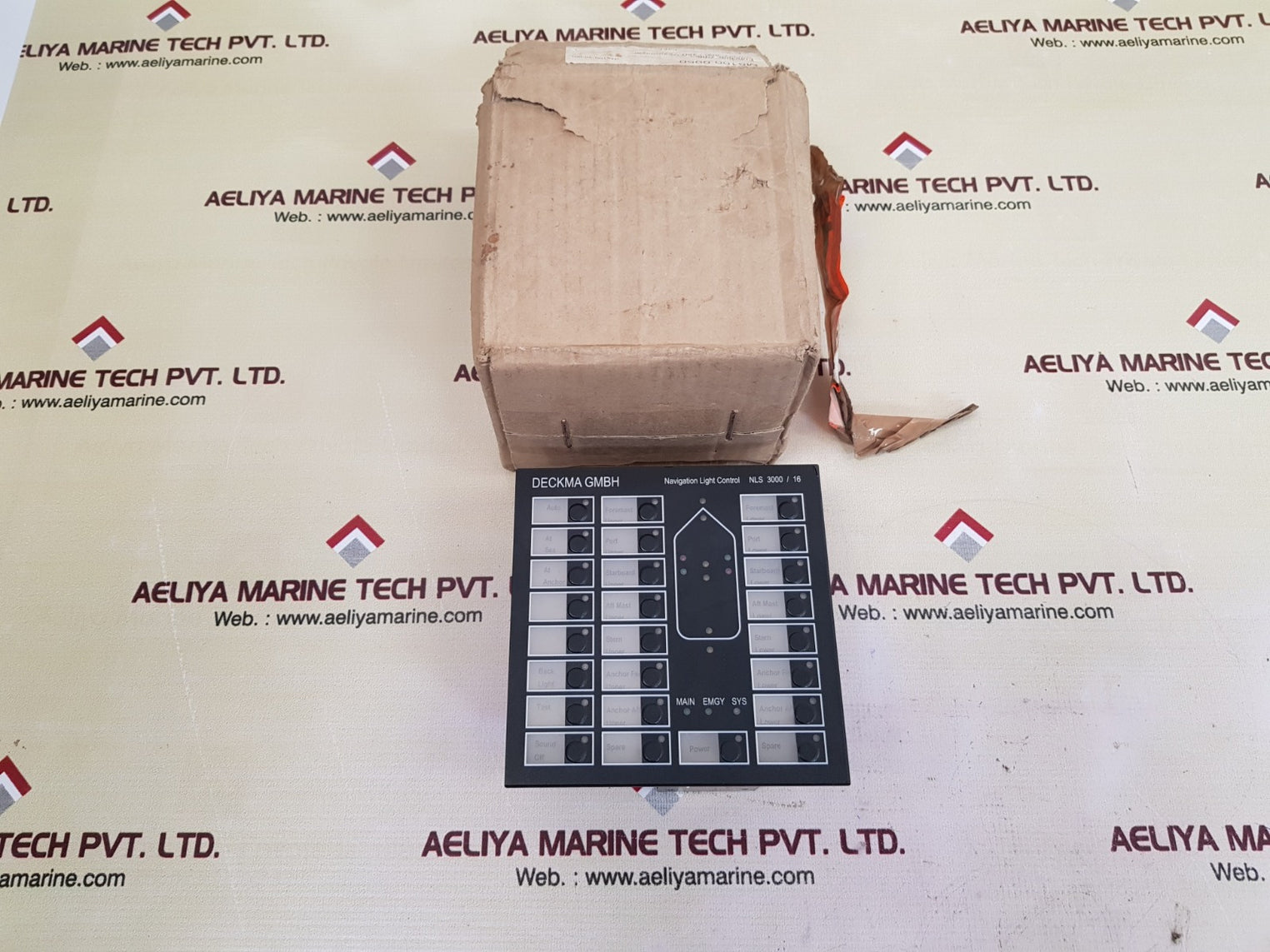 Deckma nls 3000 bk16-e1 navigation light control